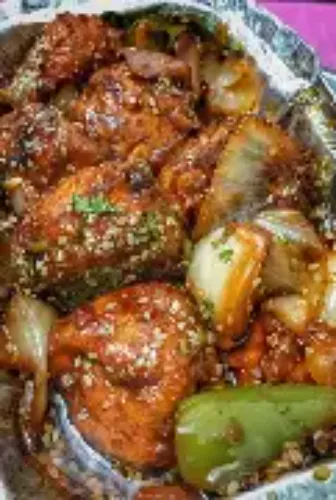 Honey chilli Veg momo